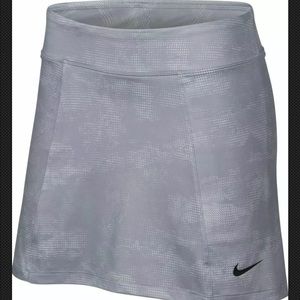 Nike Women's Dry Knit Golf Skort Gray Dry-Fit XL